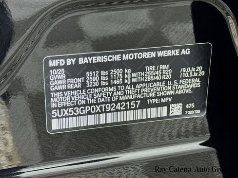 Used 2026 BMW X3 xDrive30i w/ Convenience Package AWD/4WD image 30