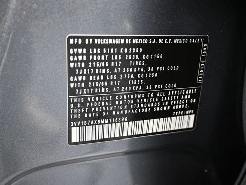 Used 2021 Volkswagen Tiguan S image 23