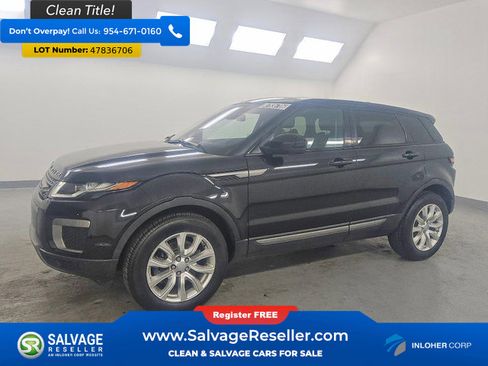 Used 2017 Land Rover Range Rover Evoque SE image 1