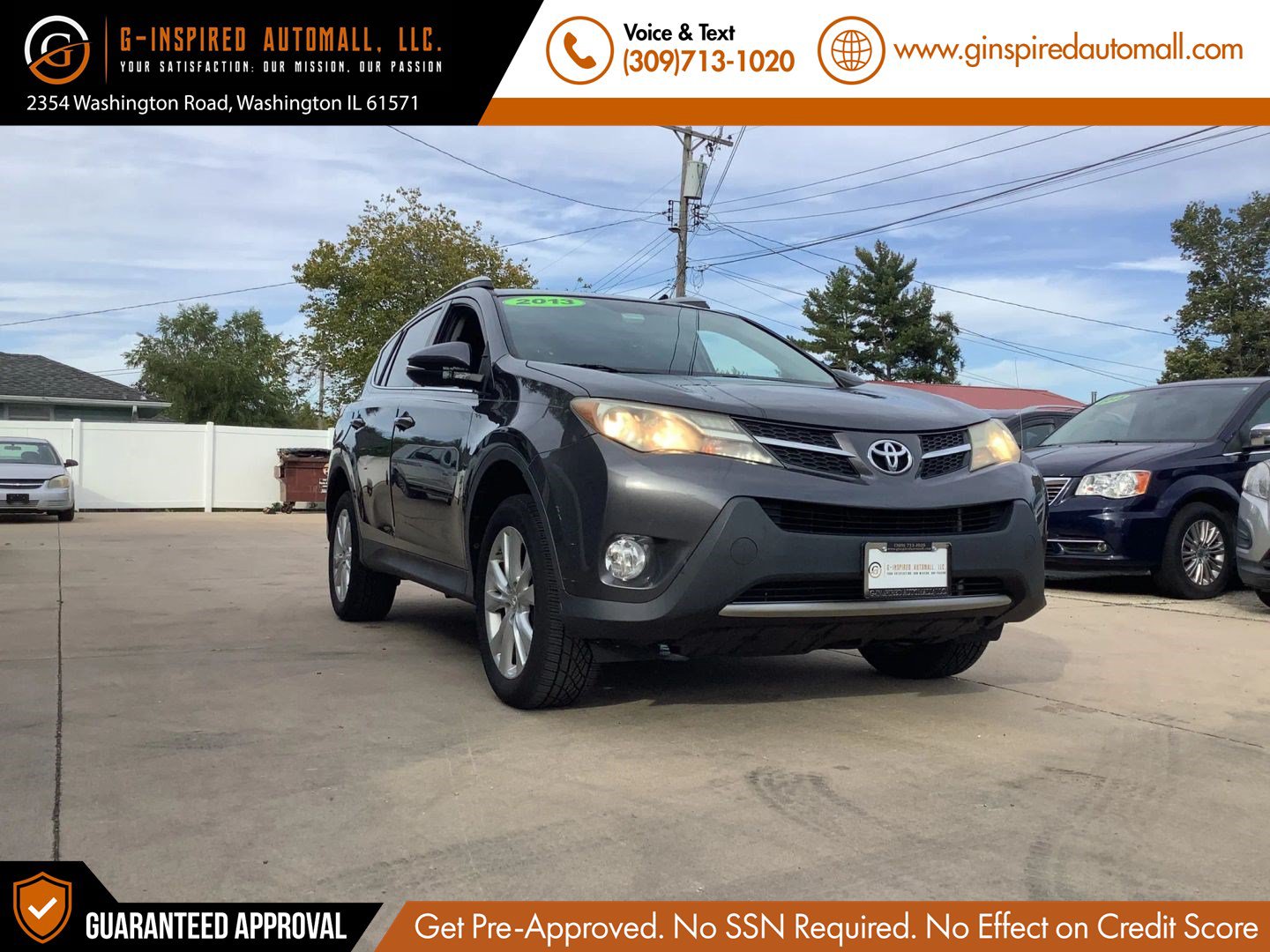 Used 2013 Toyota RAV4 Limited FWD image 1