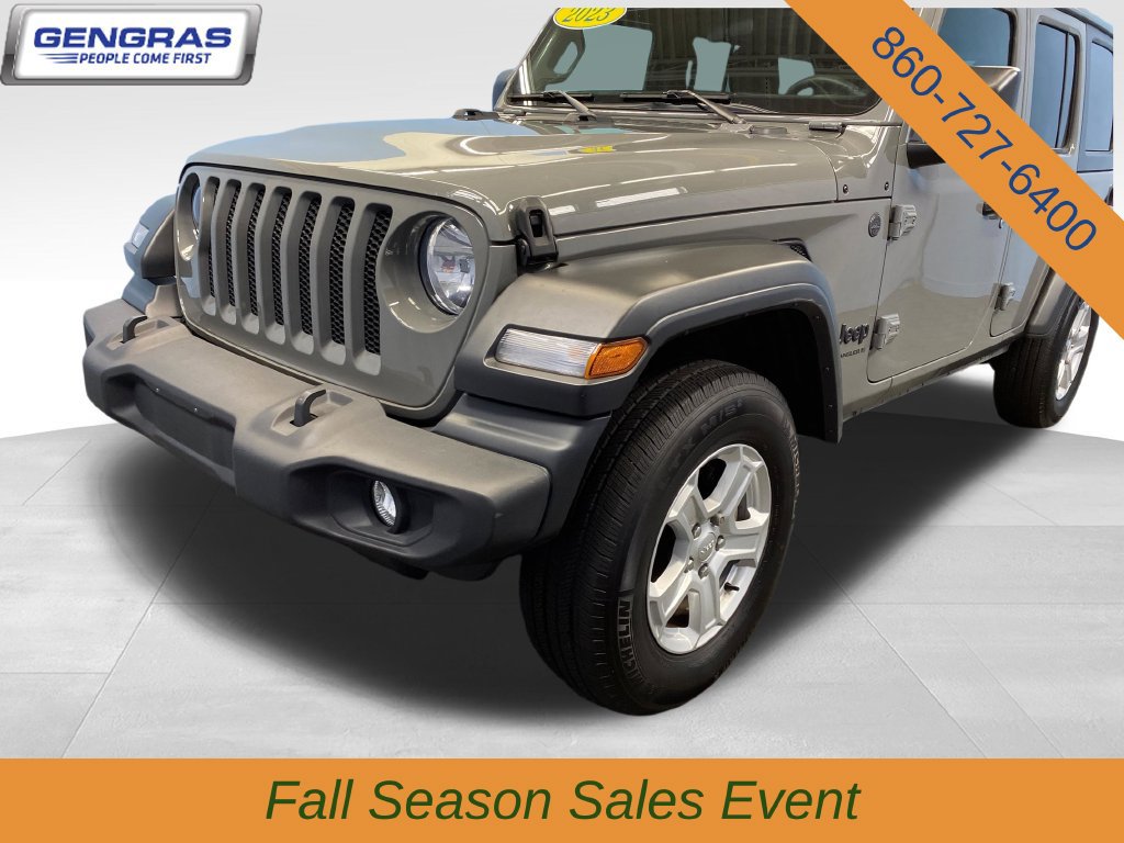 Used 2023 Jeep Wrangler Unlimited Sport AWD/4WD image 47