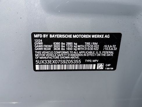 Certified 2025 BMW X6 xDrive40i image 38