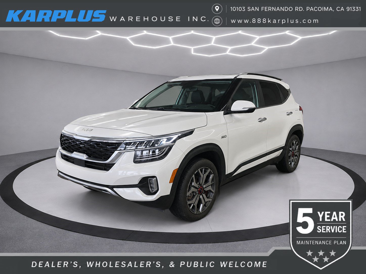 Used 2022 Kia Seltos SX w/ Sunroof Package AWD/4WD image 1