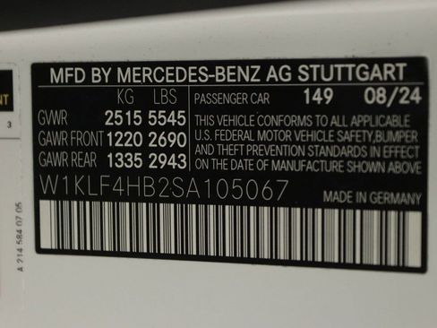 Certified 2025 Mercedes-Benz E 350 4MATIC Sedan image 19