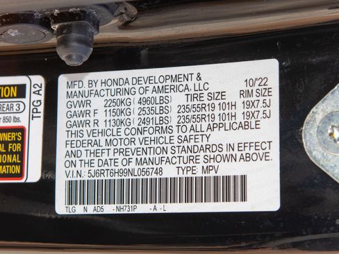 Certified 2022 Honda CR-V Touring image 45