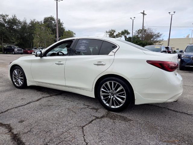 Certified 2023 INFINITI Q50 Luxe w/ Cargo Package RWD image 5