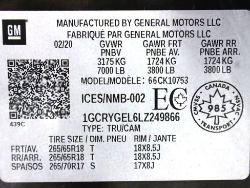 Used 2020 Chevrolet Silverado 1500 LTZ image 52