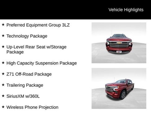 Certified 2023 Chevrolet Silverado 1500 High Country w/ Technology Package AWD/4WD image 13