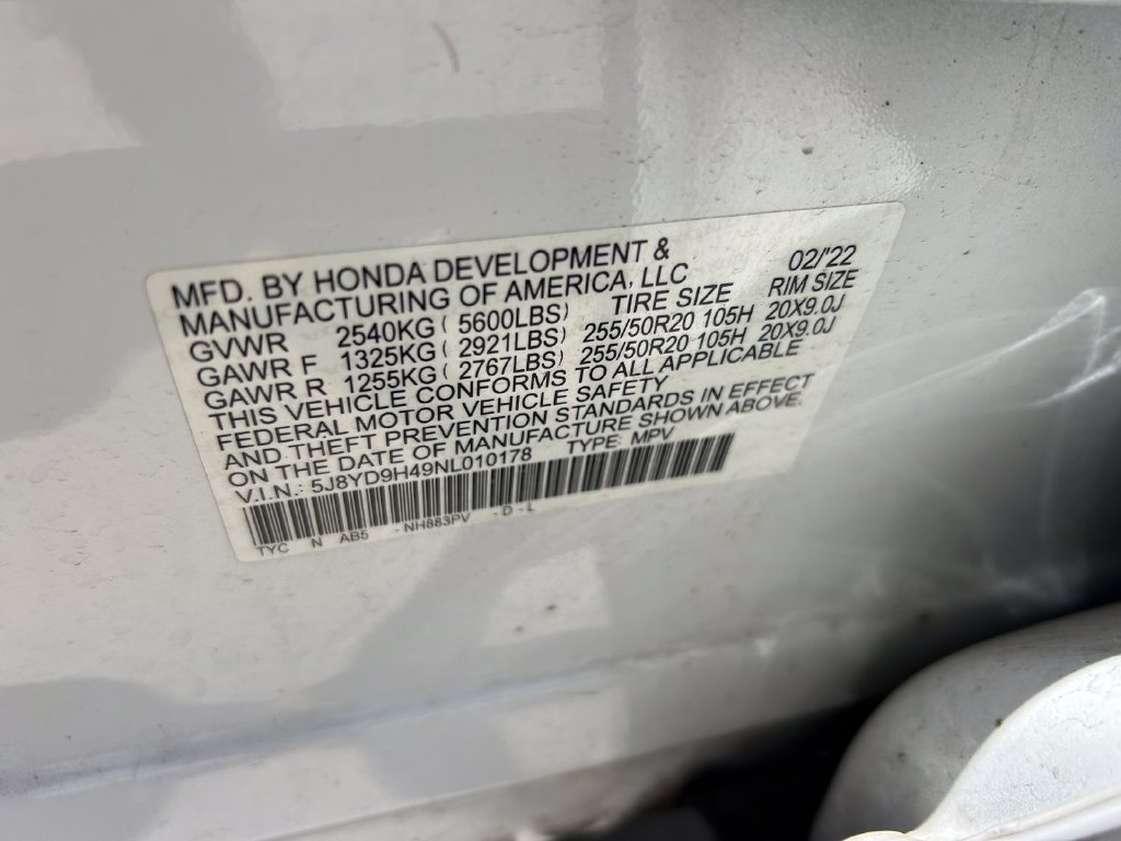 Used 2022 Acura MDX w/ Technology Package FWD image 10