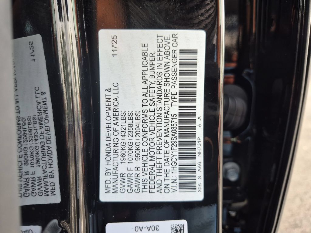 Used 2025 Honda Accord LX image 35