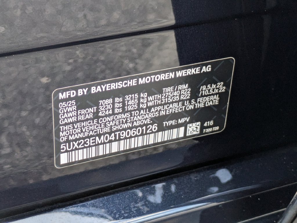 Used 2026 BMW X7 xDrive40i w/ Executive Package AWD/4WD image 27