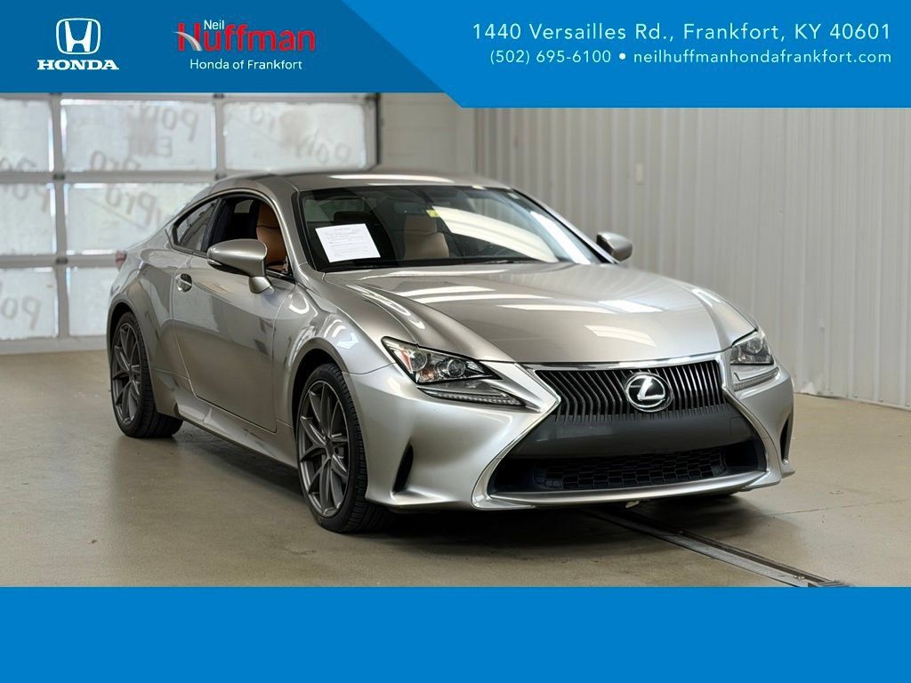 Used 2016 Lexus RC 200t w/ Accessory Package 2 RWD image 1