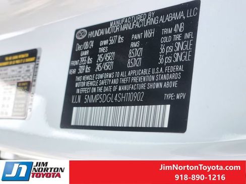 Used 2025 Hyundai Santa Fe Calligraphy AWD/4WD image 34
