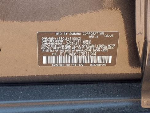 New 2026 Subaru WRX AWD/4WD image 9