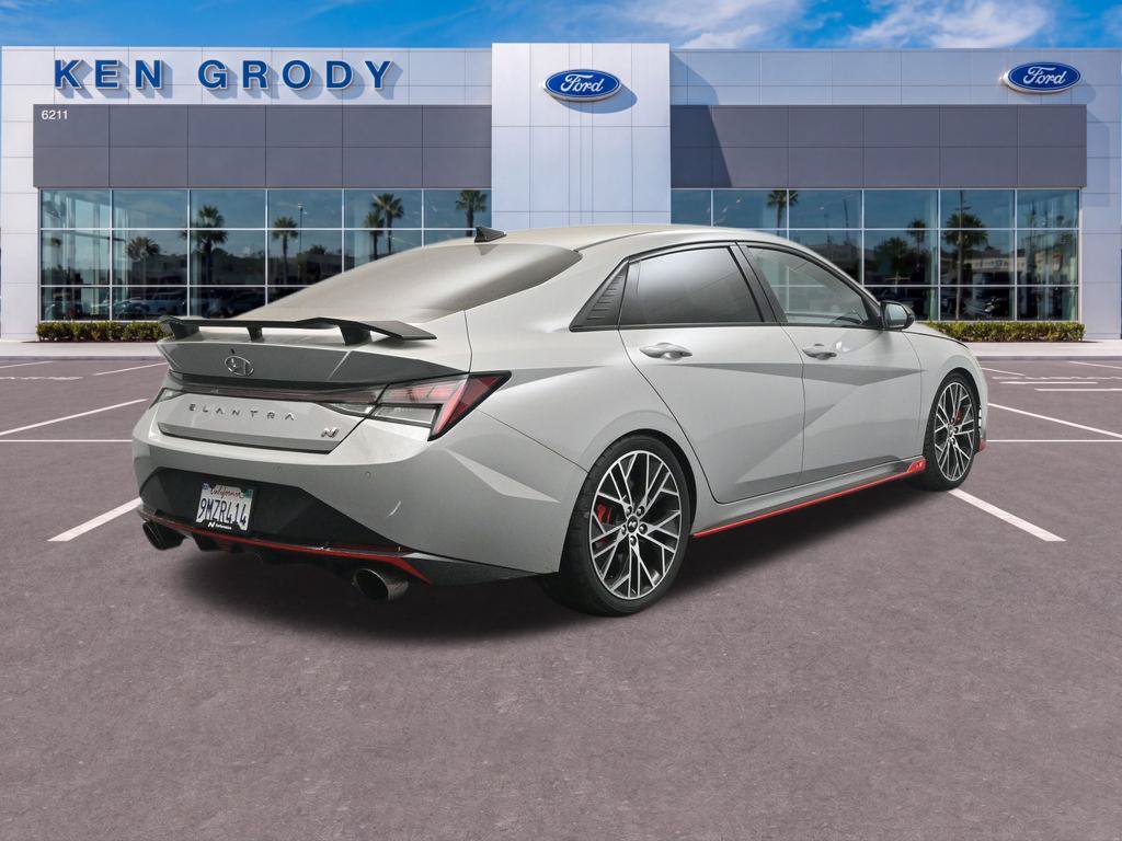 Used 2023 Hyundai Elantra N w/ Cargo Package FWD image 7