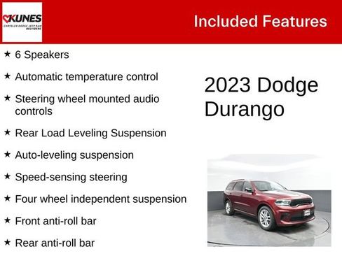 Used 2023 Dodge Durango GT RWD image 4