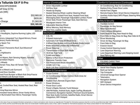 Certified 2023 Kia Telluride SX Prestige X-Pro image 10