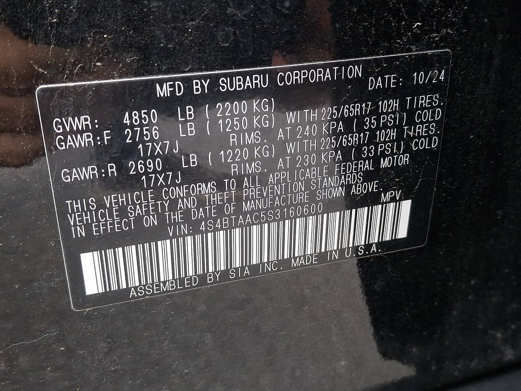 Used 2025 Subaru Outback AWD/4WD image 26