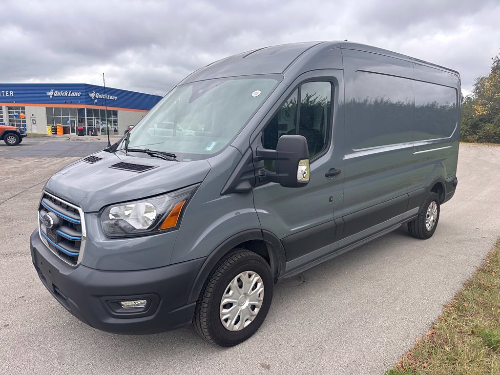 Used 2023 Ford E-Transit Medium Roof w/ Load Area Protection Package RWD image 3