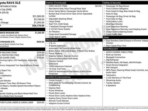 Certified 2024 Toyota RAV4 XLE w/ Convenience Package AWD/4WD image 43