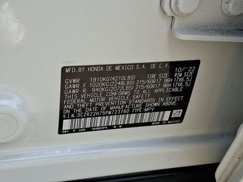Used 2023 Honda HR-V EX-L image 29