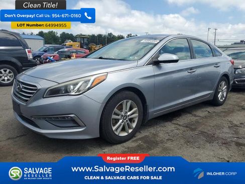Used 2015 Hyundai Sonata SE w/ Option Group 09 image 1