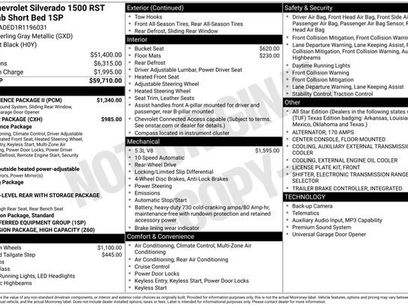 Used 2024 Chevrolet Silverado 1500 RST w/ Convenience Package II
