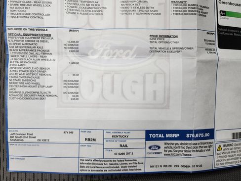 Used 2022 Ford F350 XLT w/ Black Appearance Package image 47