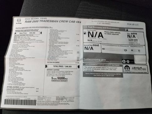 Used 2020 RAM 2500 Tradesman image 43