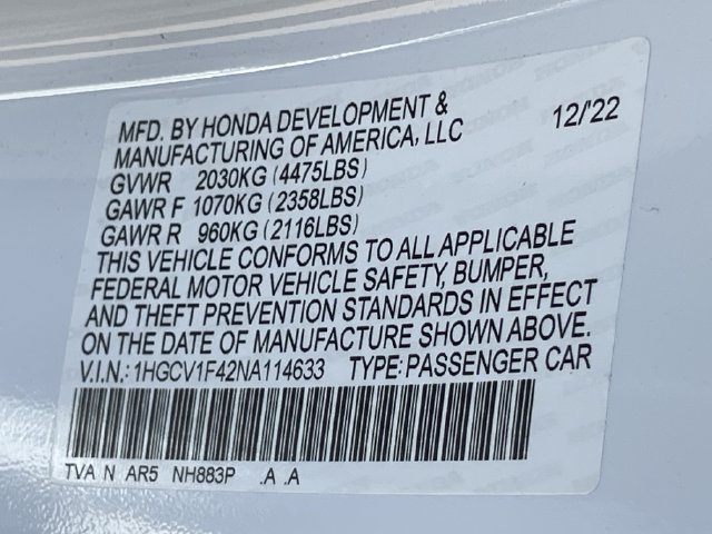 Used 2022 Honda Accord Sport Special Edition image 28