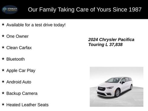 Used 2024 Chrysler Pacifica Touring-L FWD image 9