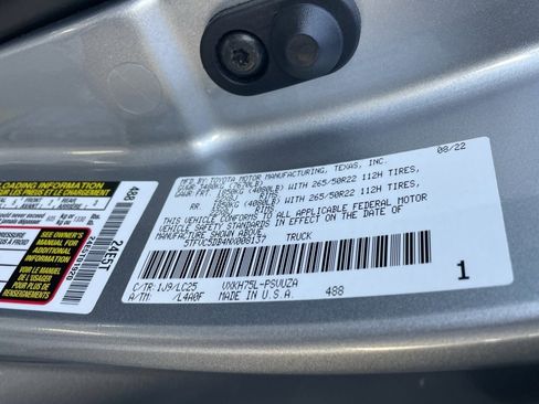 Used 2022 Toyota Tundra Capstone image 9