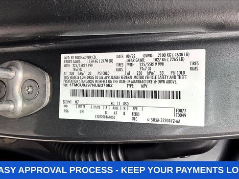 Used 2022 Ford Escape Titanium w/ Class II Trailer Tow Package AWD/4WD image 23