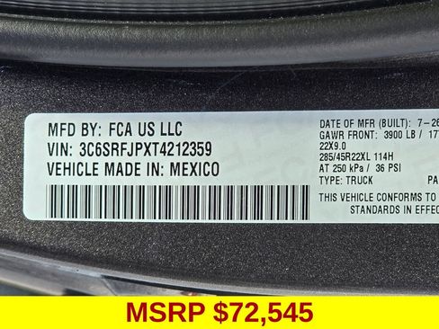 New 2026 RAM 1500 Laramie w/ Night Edition AWD/4WD image 43
