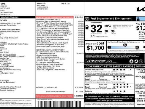 Used 2024 Kia Forte GT-Line w/ GT-Line Premium Package FWD image 53