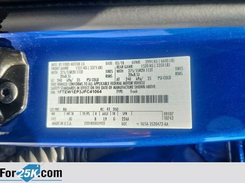 Used 2018 Ford F150 XL w/ Equipment Group 101A Mid AWD/4WD image 38