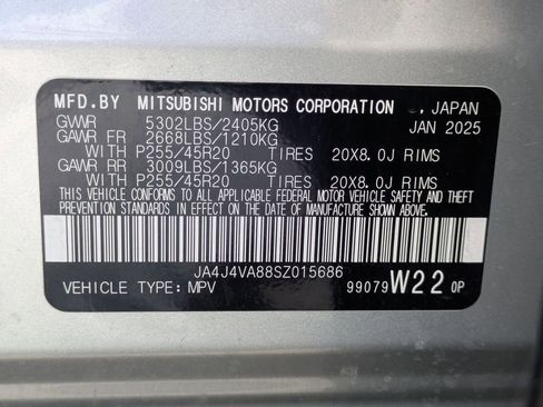 Used 2025 Mitsubishi Outlander SE AWD/4WD image 37