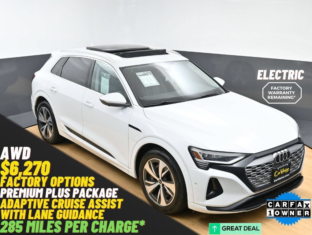 Used 2024 Audi Q8 e-tron Premium Plus w/ Premium Plus Package AWD/4WD image 1