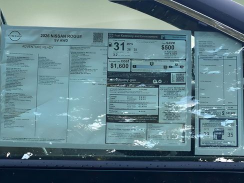 New 2026 Nissan Rogue SV w/ SV Premium Package image 9