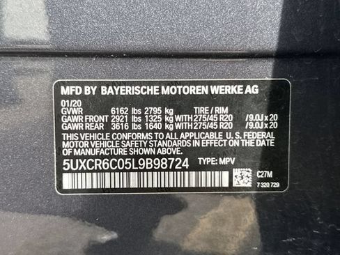 Used 2020 BMW X5 xDrive40i w/ Convenience Package AWD/4WD image 30