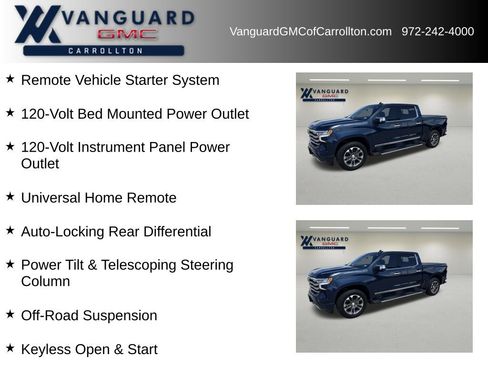 Used 2022 Chevrolet Silverado 1500 High Country w/ Z71 Off-Road Package AWD/4WD image 7