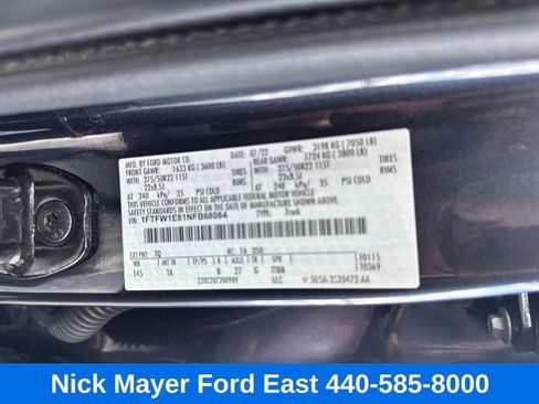 Used 2022 Ford F150 Limited image 15
