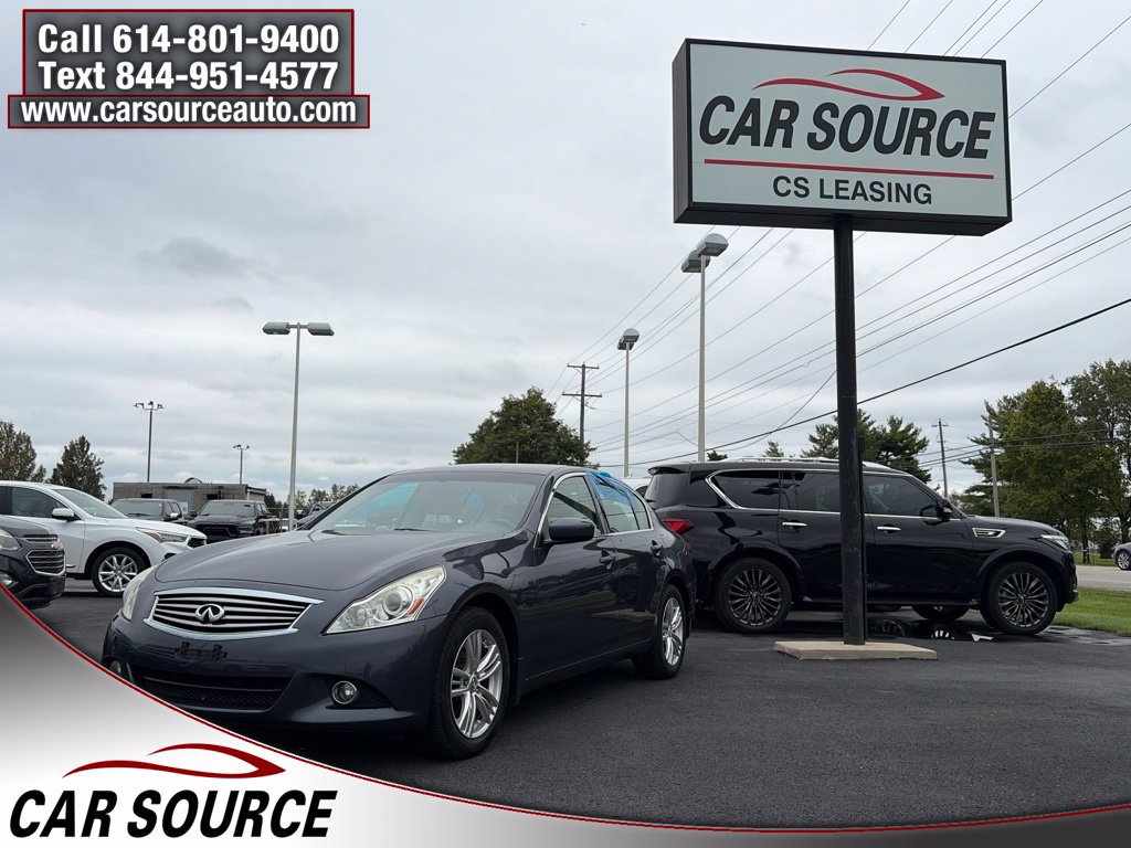 Used 2011 INFINITI G25 x w/ Moonroof Pkg AWD/4WD image 1