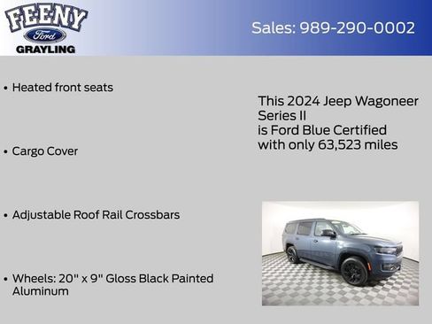 Used 2024 Jeep Wagoneer Series II AWD/4WD image 24