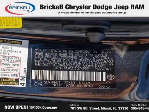 Used 2020 Toyota C-HR LE image 36