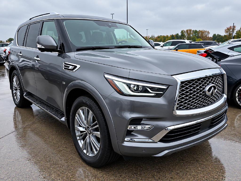 Used 2019 INFINITI QX80 Luxe w/ Proassist Package AWD/4WD image 1