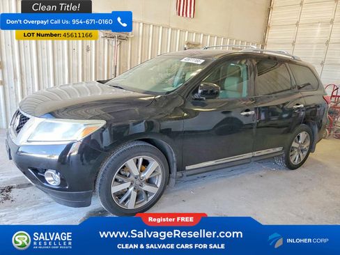 Used 2014 Nissan Pathfinder Platinum w/ Platinum Premium Package FWD image 1