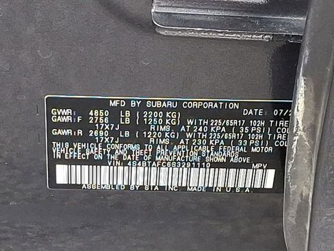 Certified 2025 Subaru Outback Premium image 27