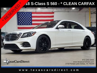 Used 2018 Mercedes-Benz S 560 4MATIC Sedan