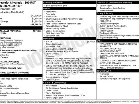 Used 2021 Chevrolet Silverado 1500 RST AWD/4WD image 12